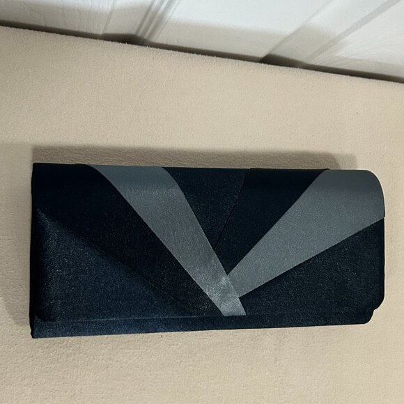 Giani Bernini Satin Matinee Flap Clutch - Picture 2 of 8